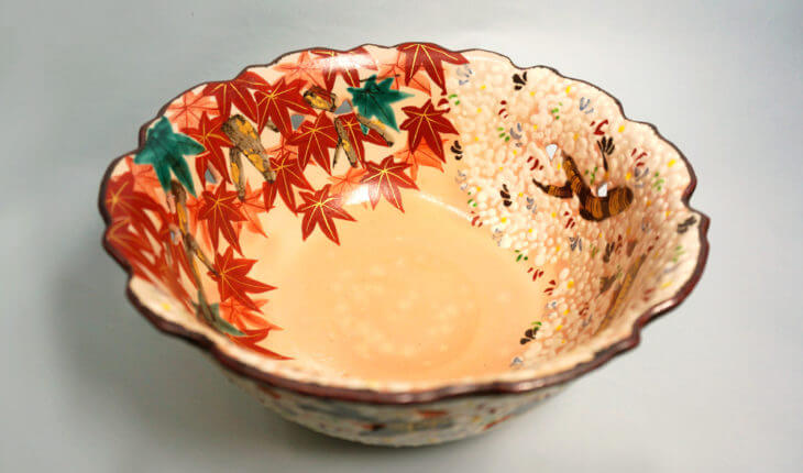 作家 京都 清水焼 器 茶碗 （京都陶磁器協会設立70周年記念 -未来に 