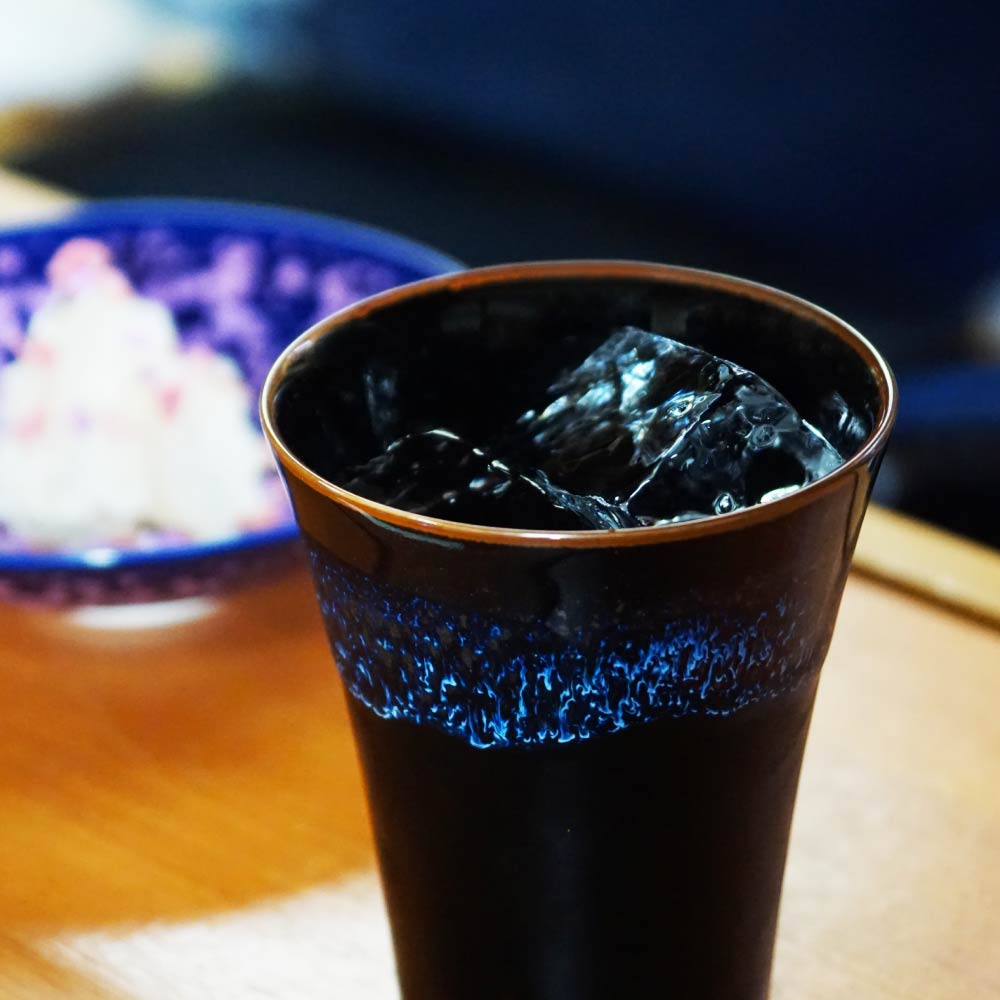 2025年一番人気の有田焼焼酎グラス 青き明星