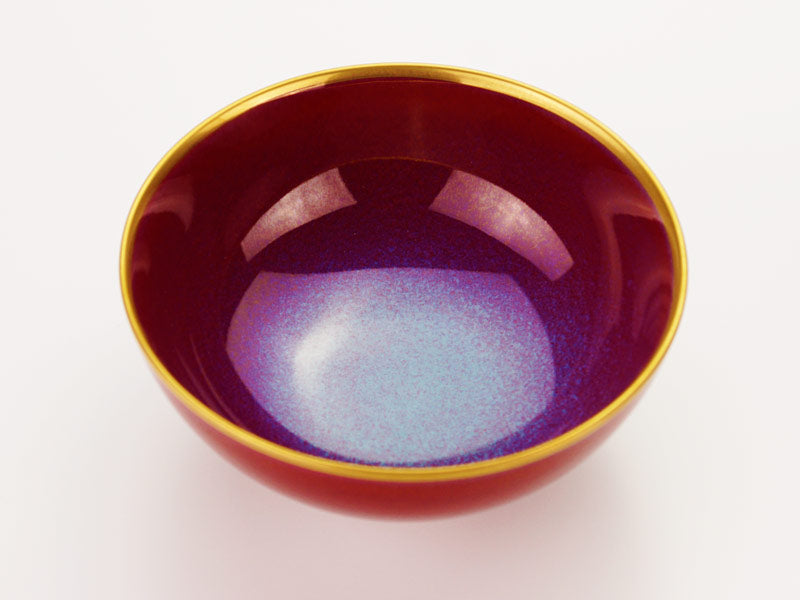 【有田焼】湯呑茶碗セット 燿変辰砂 "花乃光"