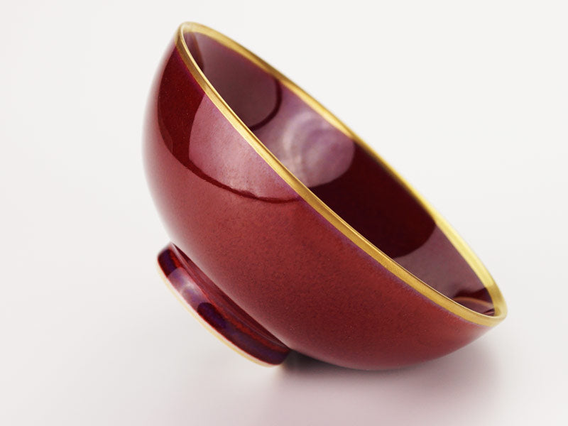 【有田焼】夫婦茶碗 燿変辰砂 "花乃光"