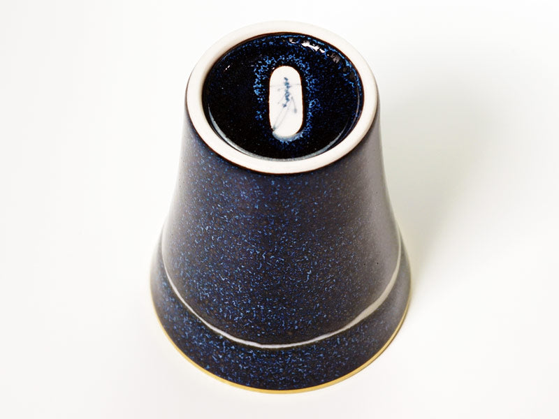 【新作】焼酎グラス 銀河本金彩 "星天"