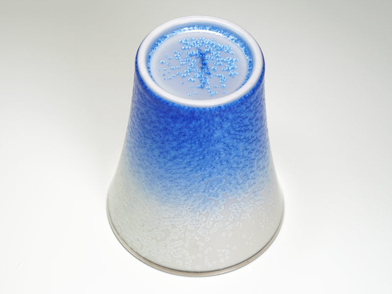 【有田焼】焼酎グラス 藍染水滴 "晴天"