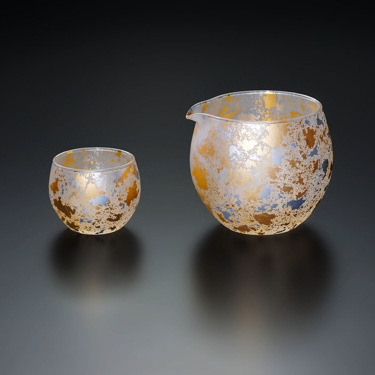 【喜箔 - Kihaku - 】丸酒器セット