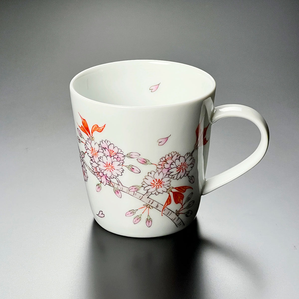 【特別企画】有田焼 マグカップ 色絵桜図 - 2025年最新作 -