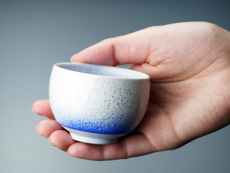 【有田焼】酒器セット 藍染水滴