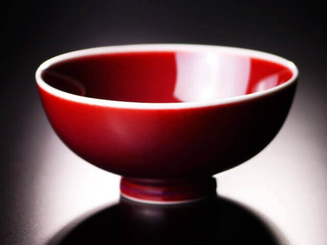 【有田焼】茶碗 燿変辰砂