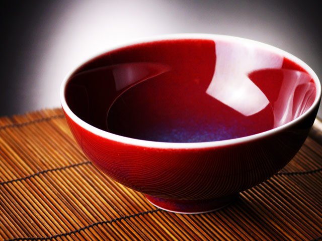 【有田焼】茶碗 燿変辰砂