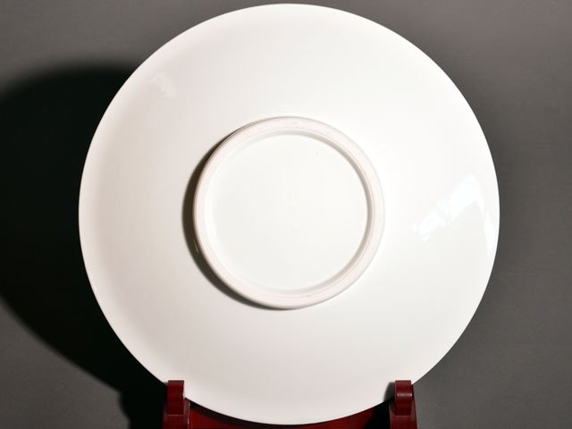 【有田焼】飾絵皿(大)色絵魚紋