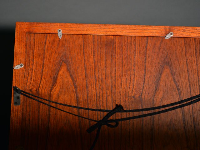 【献上手古伊万里焼】陶額 染錦本金龍雲吉祥図