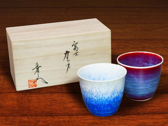 【テレビで話題沸騰!】富士山ペアカップ