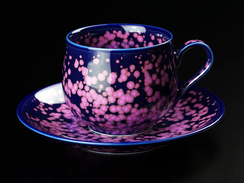 【有田焼】丸コーヒーカップ 桜花紋