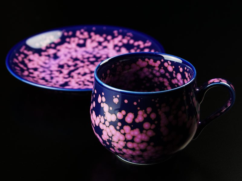 【有田焼】丸コーヒーカップ 桜花紋