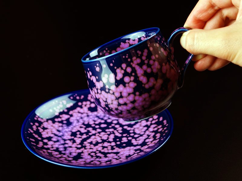 【有田焼】丸コーヒーカップ 桜花紋