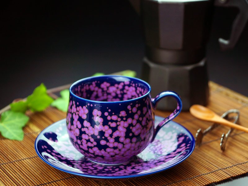 【有田焼】丸コーヒーカップ 桜花紋