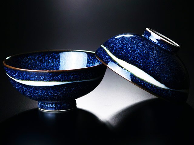 【有田焼】夫婦茶碗 銀河