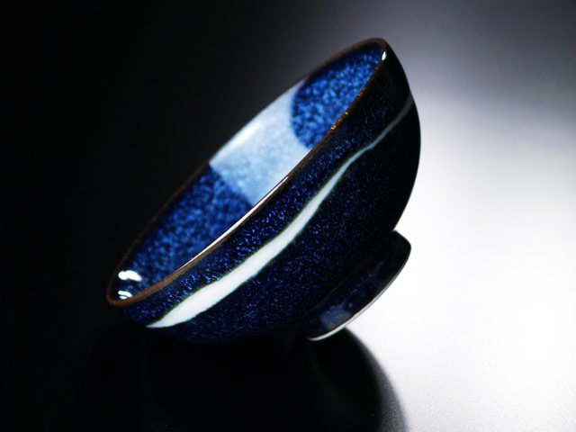 大人気シリーズ 高級有田焼 茶碗 銀河