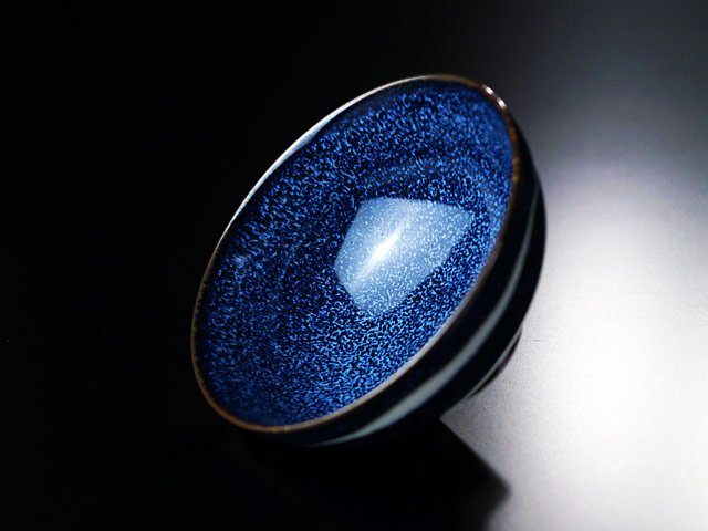 大人気シリーズ 高級有田焼 茶碗 銀河