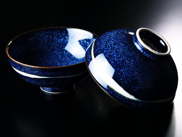 【有田焼】睦揃(夫婦茶碗セット)銀河