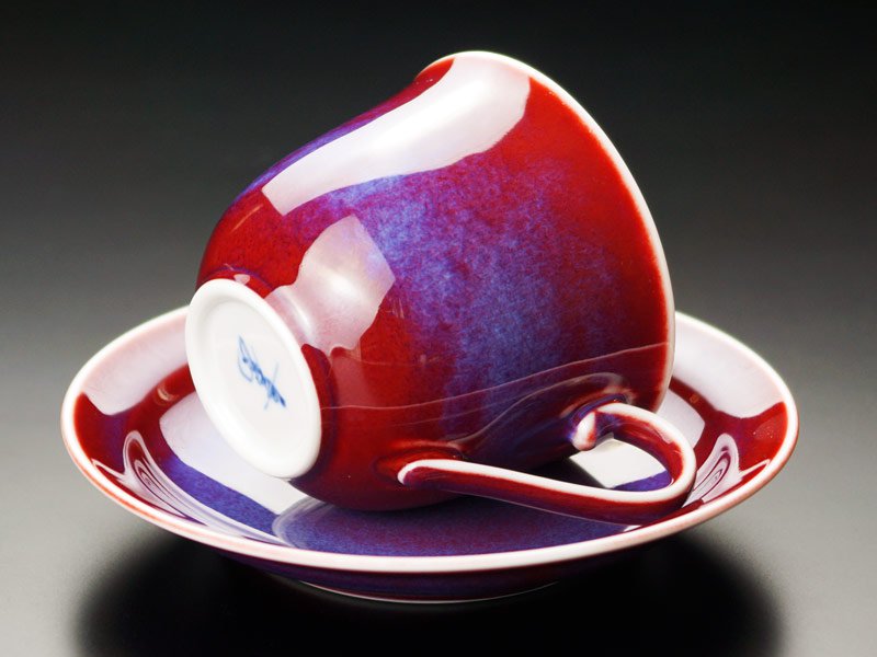 【有田焼】広口コーヒーカップ 彩雲