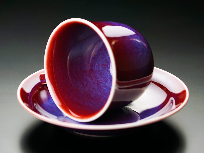 【有田焼】広口コーヒーカップ 彩雲