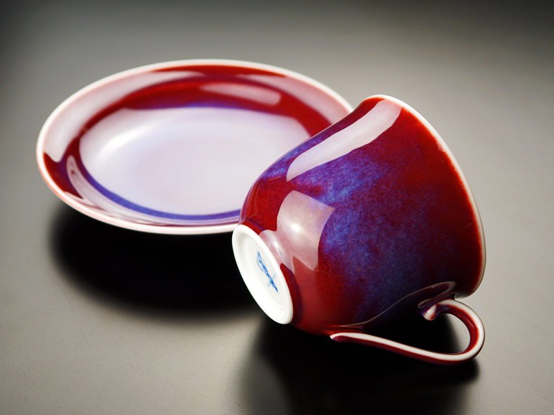 【有田焼】広口コーヒーカップ 彩雲