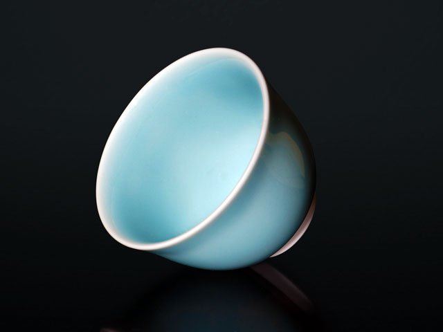 【有田焼】煎茶湯呑揃 砧青磁