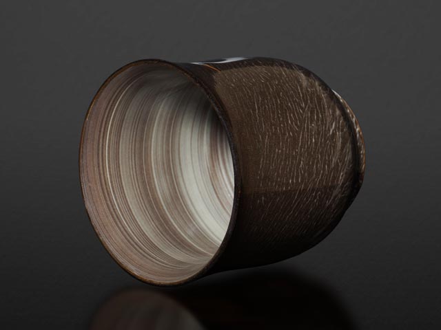 祖父や祖母へのプレゼント 夫婦湯呑 鷺図 15代臥牛作