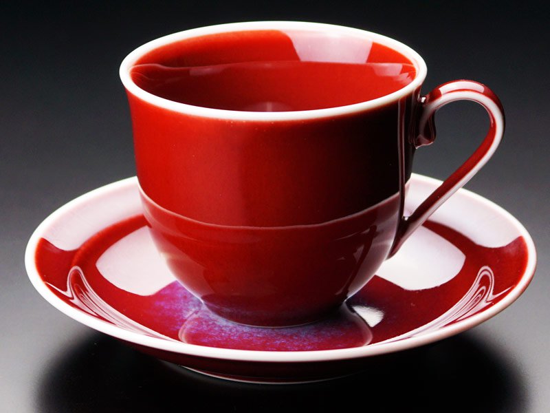 コーヒーカップ 燿変辰砂 60歳のプレゼント 還暦祝い品