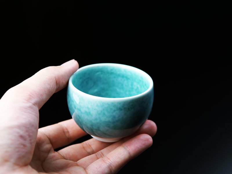 【有田焼】ぐい呑みセット(5色)真右エ門窯:桐箱入贈答品