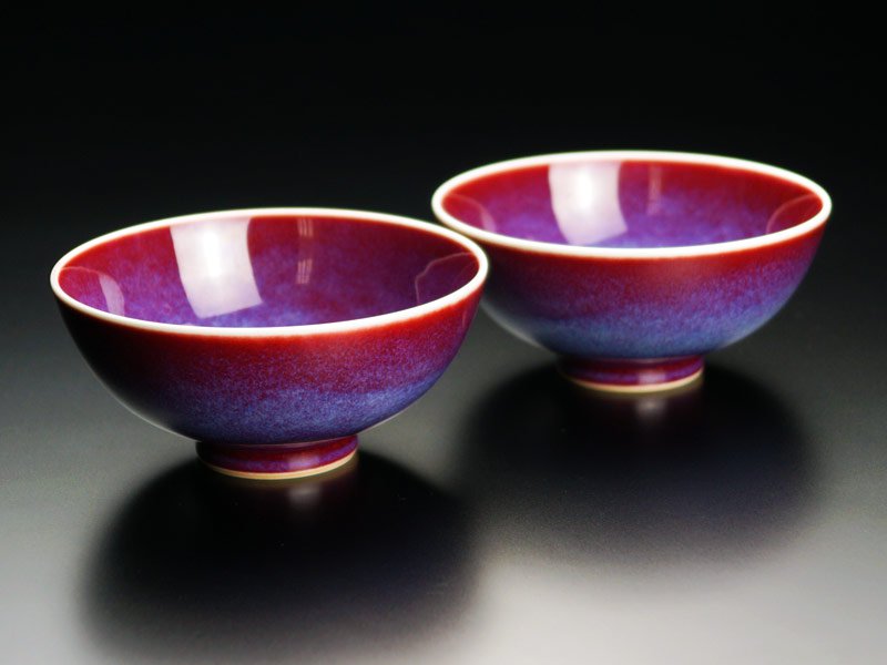 【有田焼】睦揃(夫婦茶碗セット)彩雲