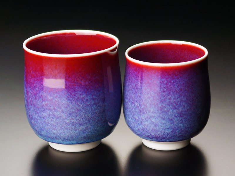 【有田焼】睦揃(夫婦茶碗セット)彩雲