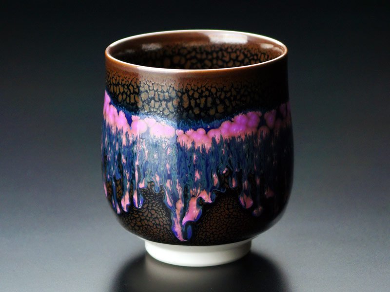 【有田焼】夫婦湯呑 花筏