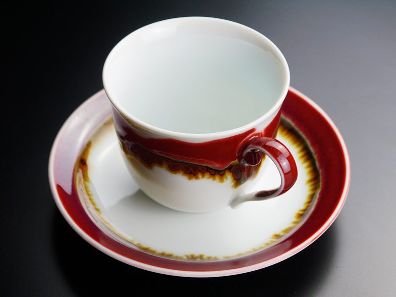 【有田焼】広口コーヒーカップ シルクロード