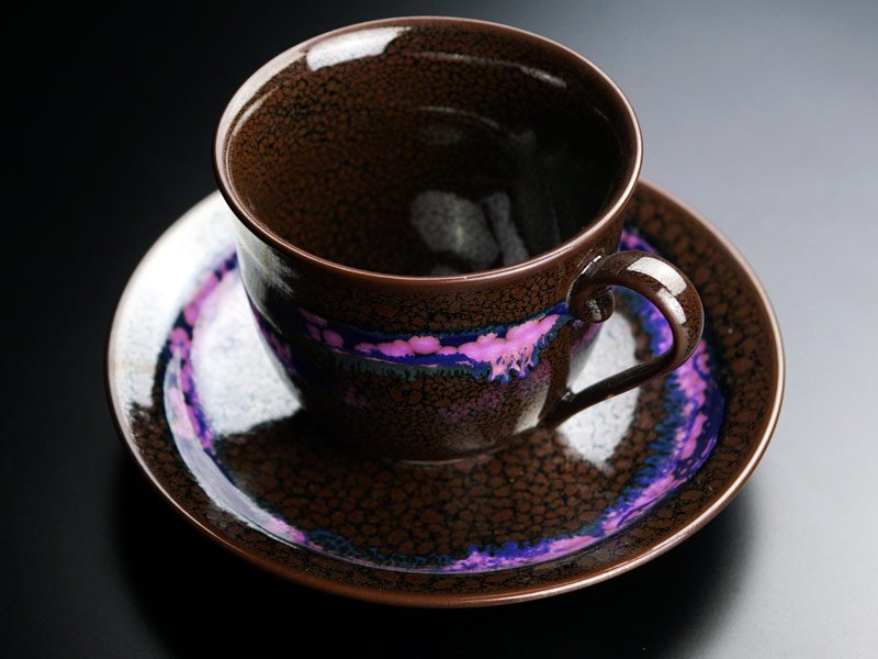 【有田焼】広口コーヒーカップ 花筏