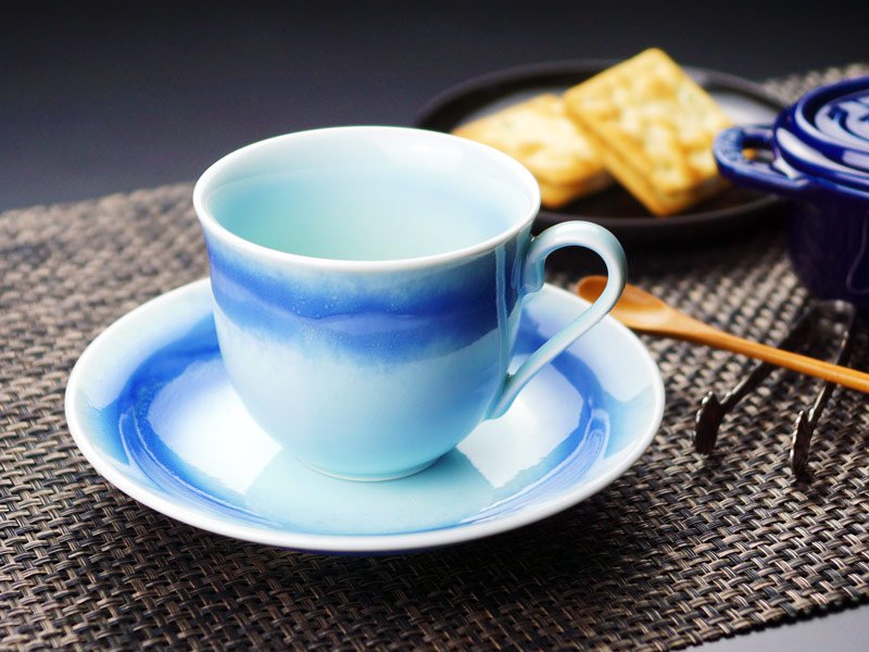【有田焼】広口コーヒーカップ 海のシルクロード