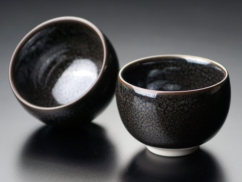 【有田焼】酒器セット 耀変油滴天目