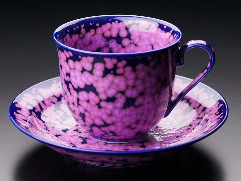 【有田焼】広口コーヒーカップ 桜花紋