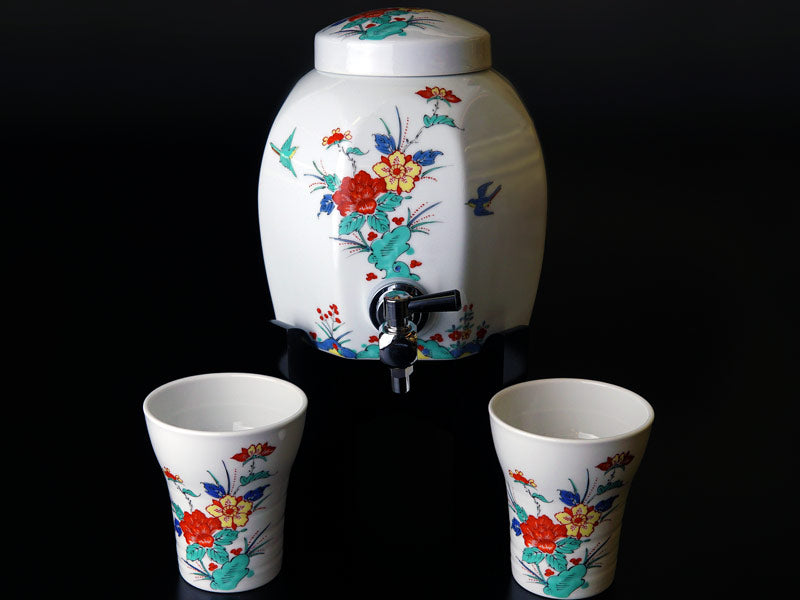 【有田焼】 焼酎サーバー 柿右衛門様式