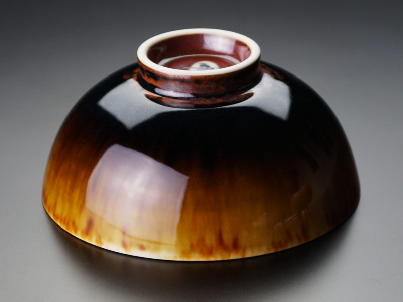 【有田焼】茶碗 玳皮天目