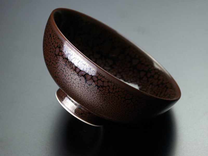 【有田焼】夫婦茶碗 龍鱗油滴天目