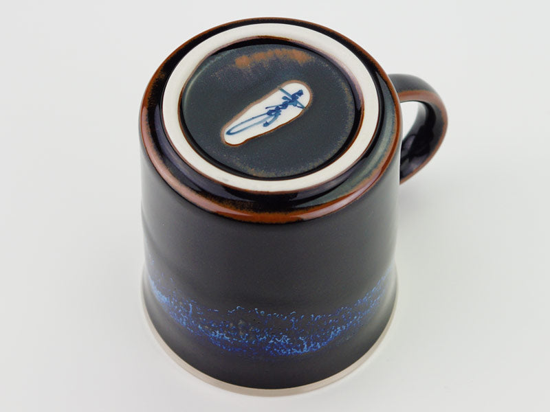 【2025年最新作】本白金輝く マグカップ 青き明星 月光