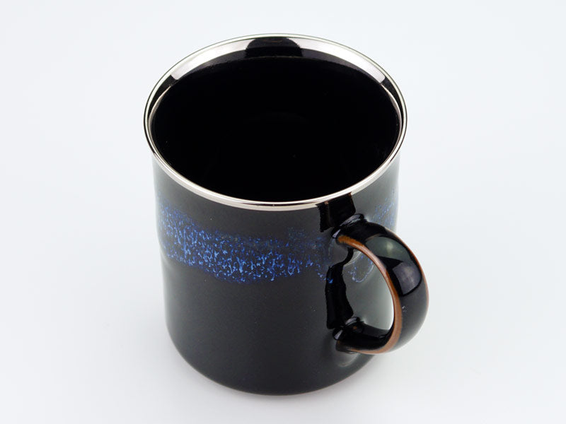 【2025年最新作】本白金輝く マグカップ 青き明星 月光