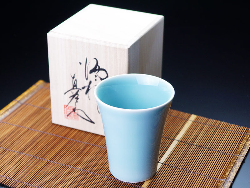 【有田焼】焼酎グラス 砧青磁