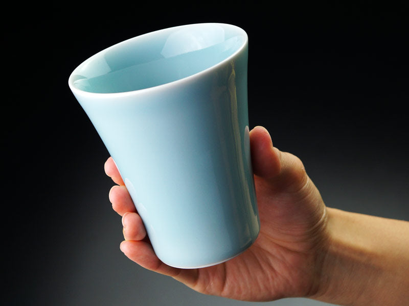 【有田焼】焼酎グラス 砧青磁