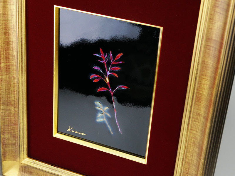 【有田焼】陶額 夢幻想花