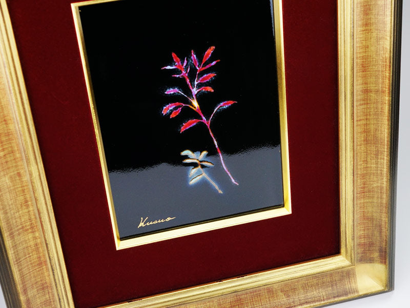 【有田焼】陶額 夢幻想花