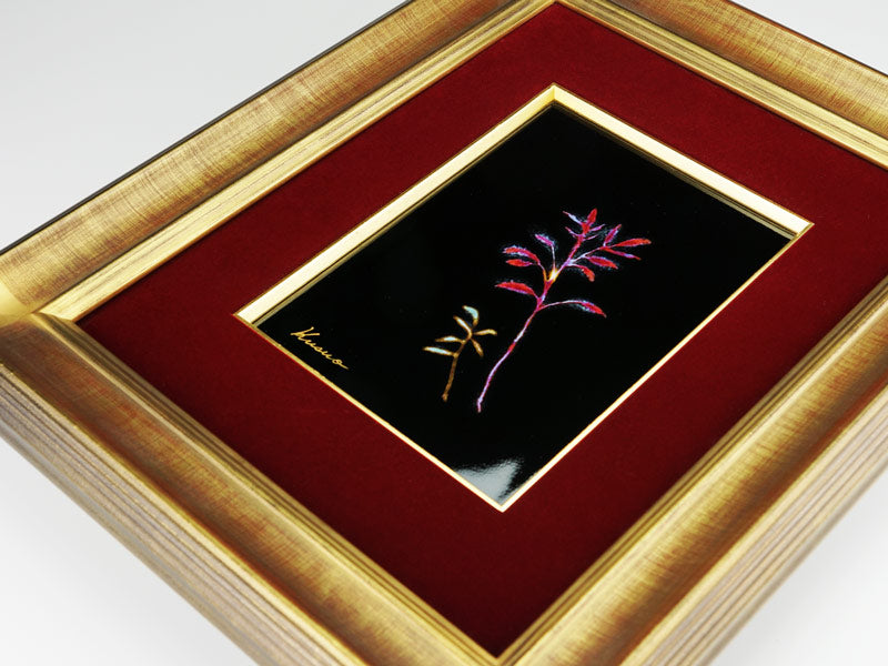 【有田焼】陶額 夢幻想花