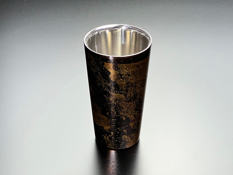 【漆磨カップ】焼酎グラス「白檀」
