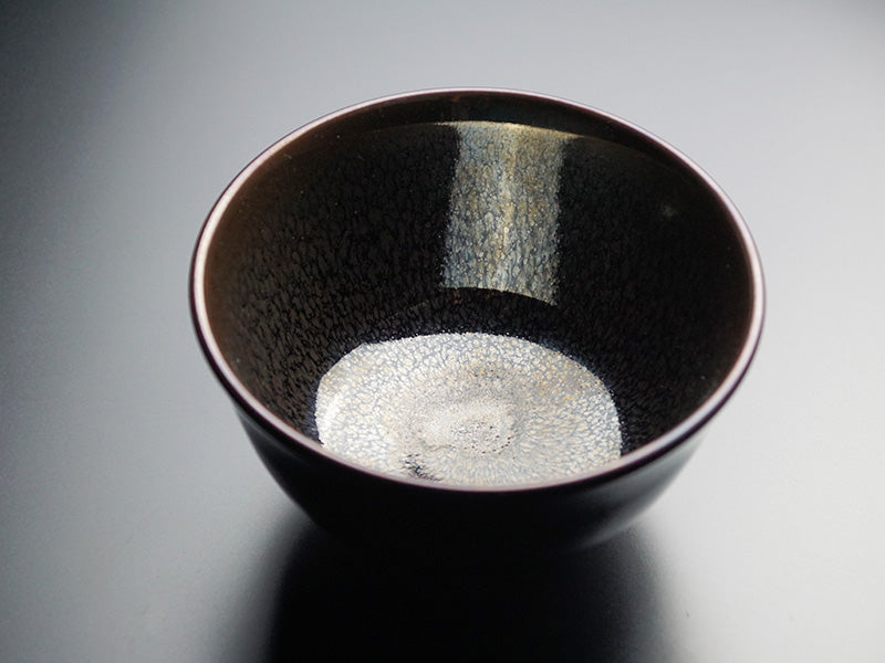 【有田焼】油滴天目茶盌『鳳凰』