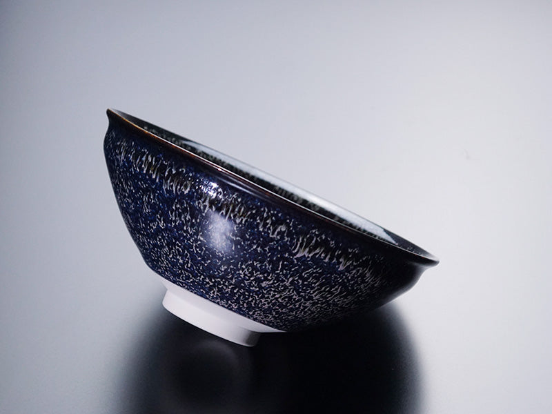 【有田焼】白銀河茶碗「流」